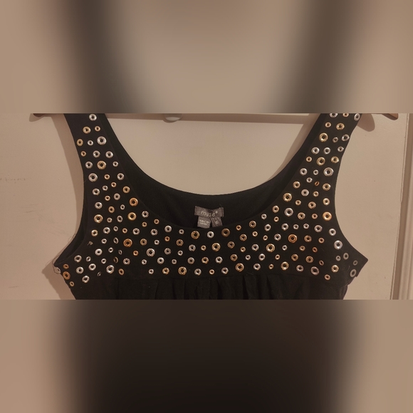 Studded Dress *WITH POCKETS* - Picture 1 of 5